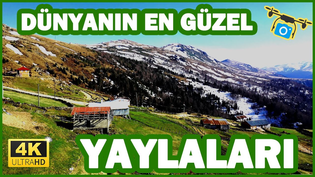 Ağaçbaşı, Anaborda, Mesoraş ve Kadınlar yaylalarından harika görüntüler