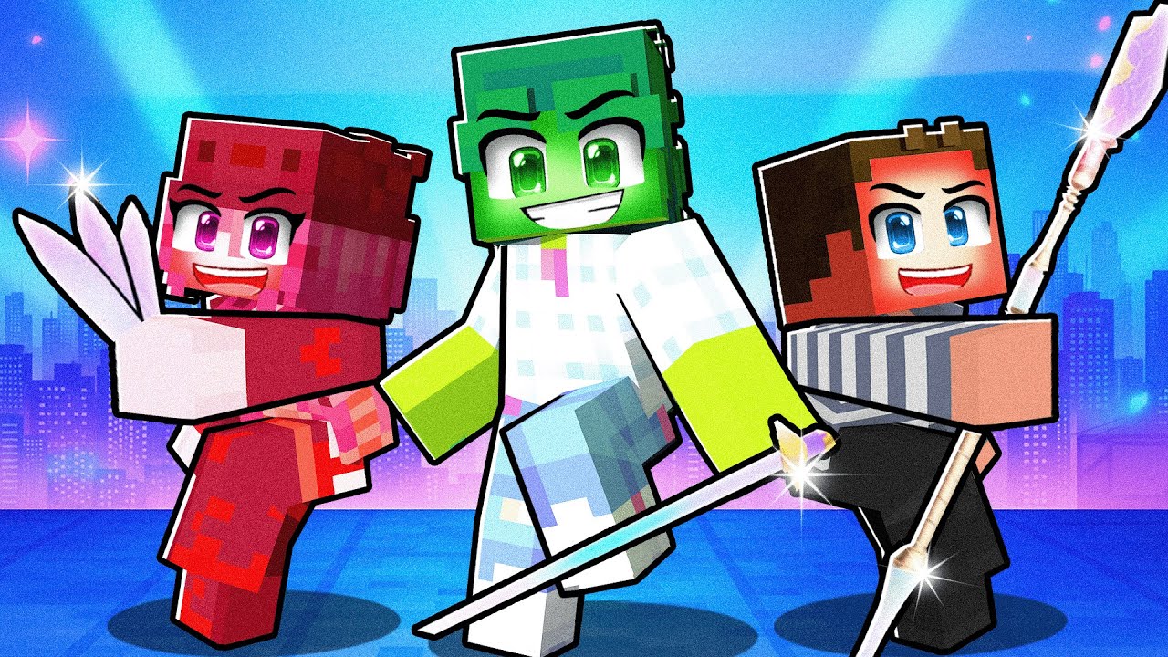 We play Minecraft as K-POP DEMON HUNTERS!