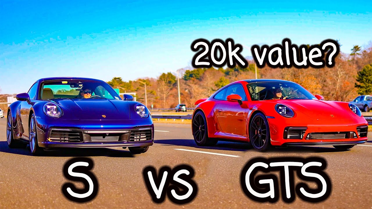 Porsche 911 992 Carrera S против GTS, какой 911 лучше?