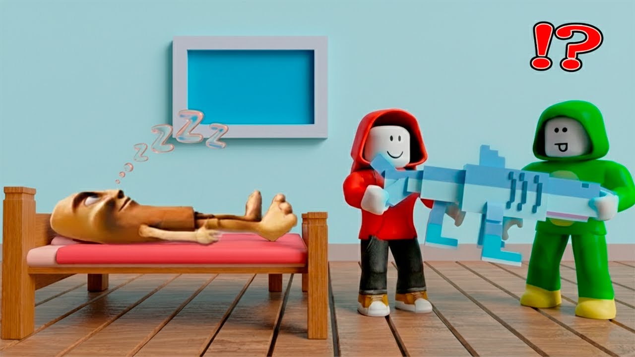 Джей Джей и Майки грабят мозги!? (Maizen Roblox)