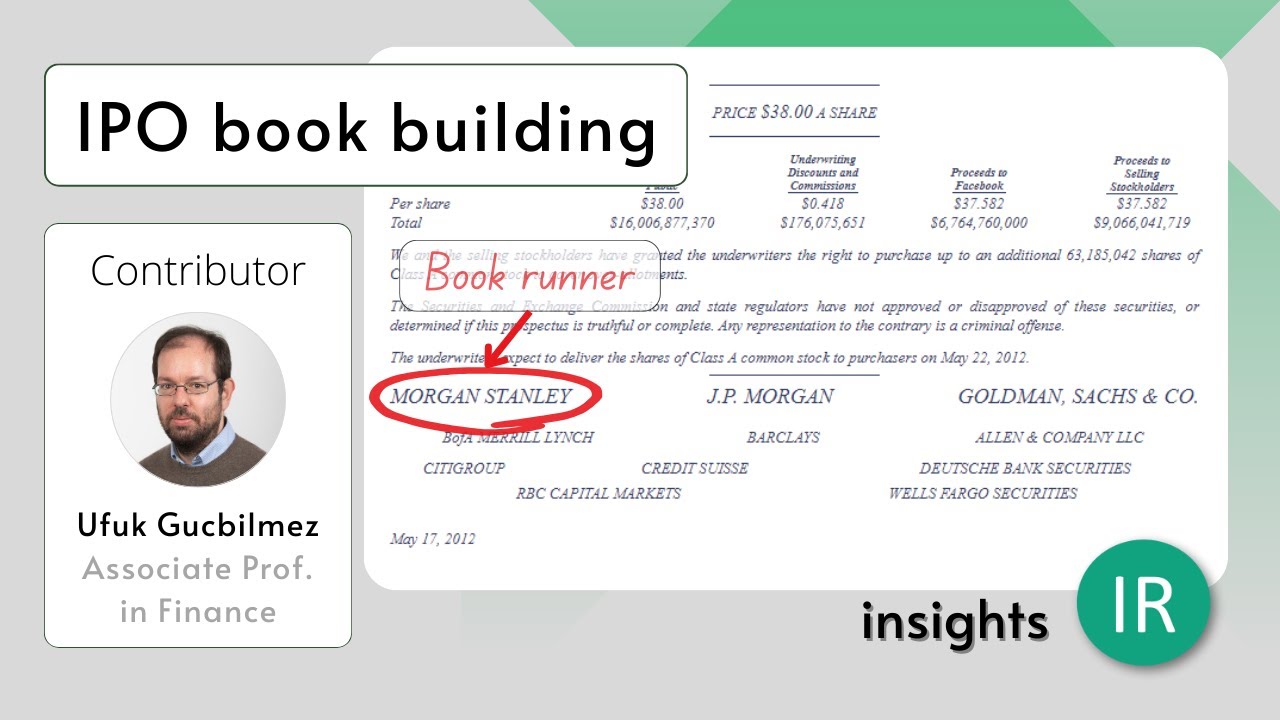 IPO book building / Investing insights