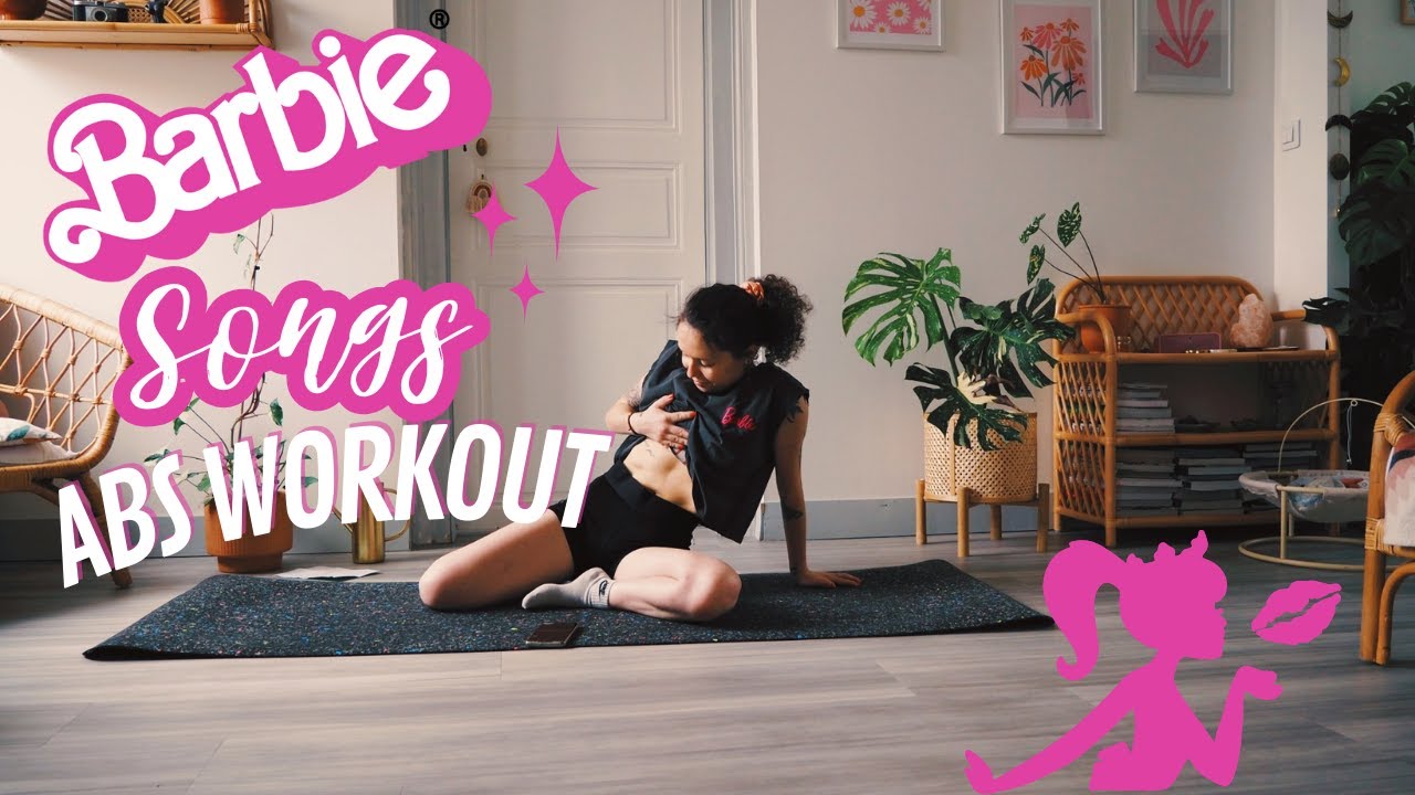 13Min Barbie Songs Abs Workout ❣️ | Funny & Burning Sixpack Abs