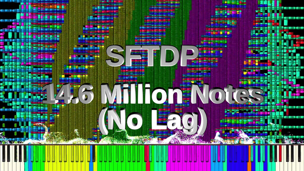 Black MIDI - SFTDP 14.6 Million Notes (No Lag)