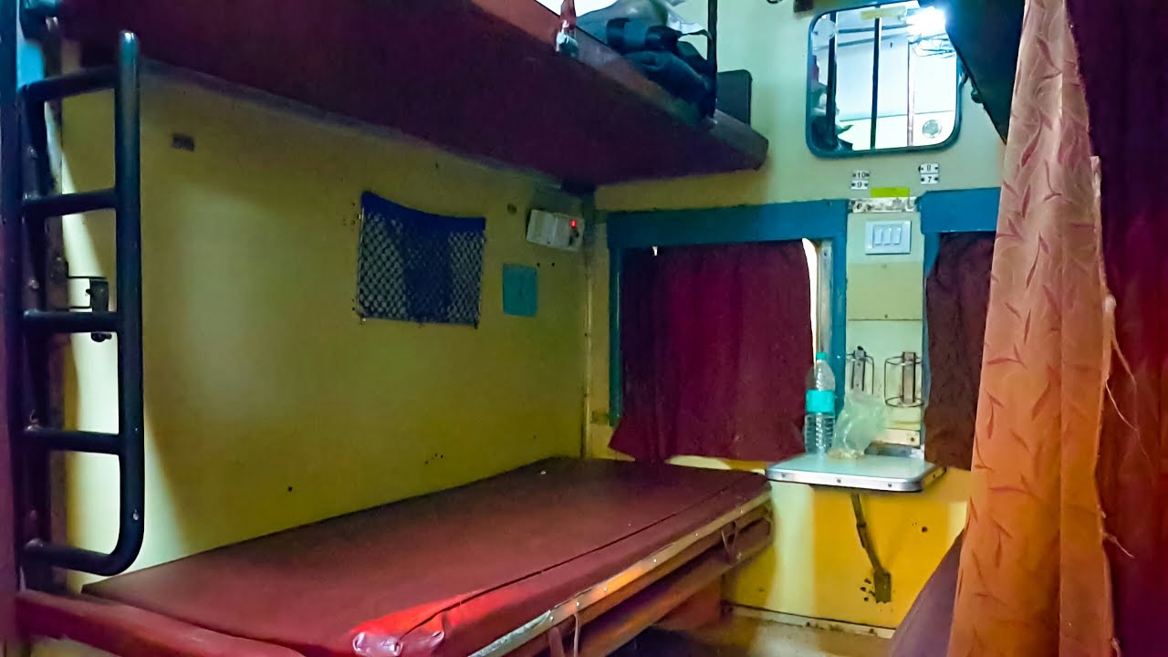 Indian Railways AC 2 Tier/2A Coach Interior Layout!