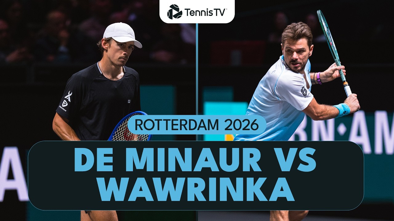 De Minaur & Wawrinka Face Off In Round 2 | Rotterdam 2026 Highlights