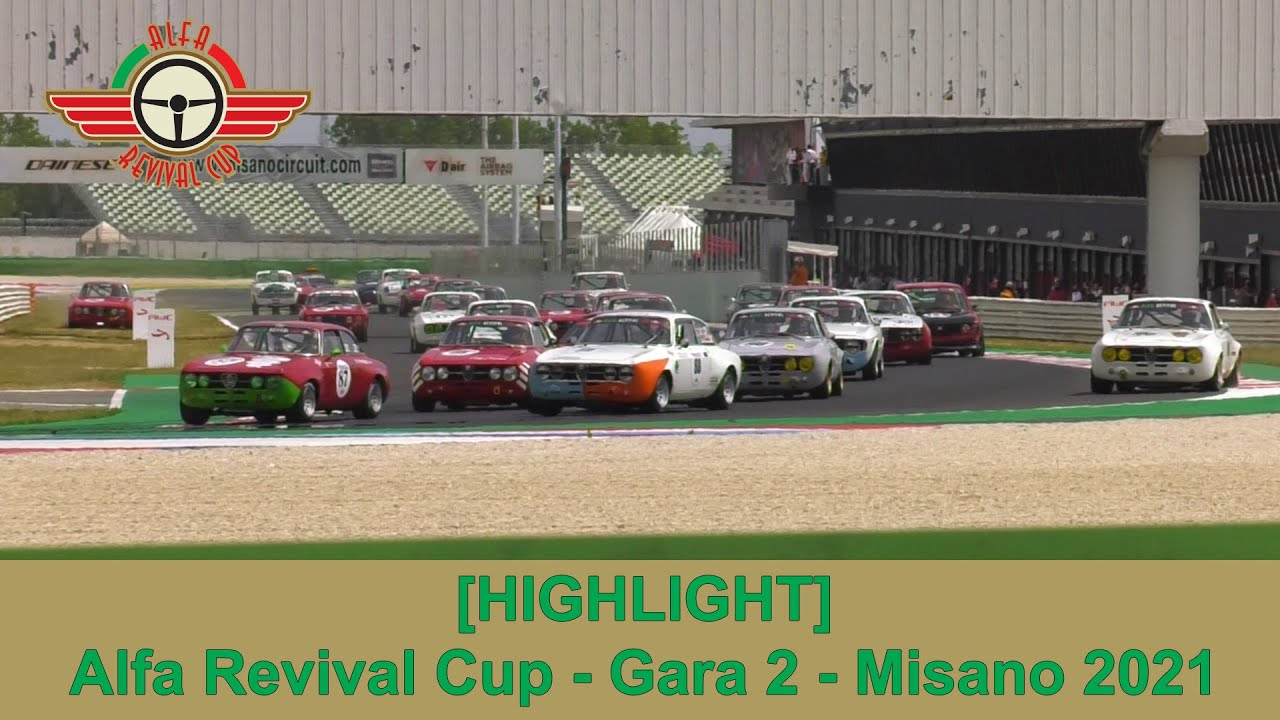 Alfa Revival Cup 2021 [Highlights] Gara 2 - Misano