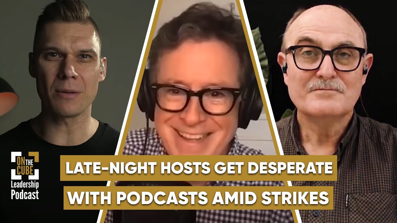 Late-Night Hosts Get Desperate with Podcasts Amid Strikes | Craig O'Sullivan and Dr Rod St Hill