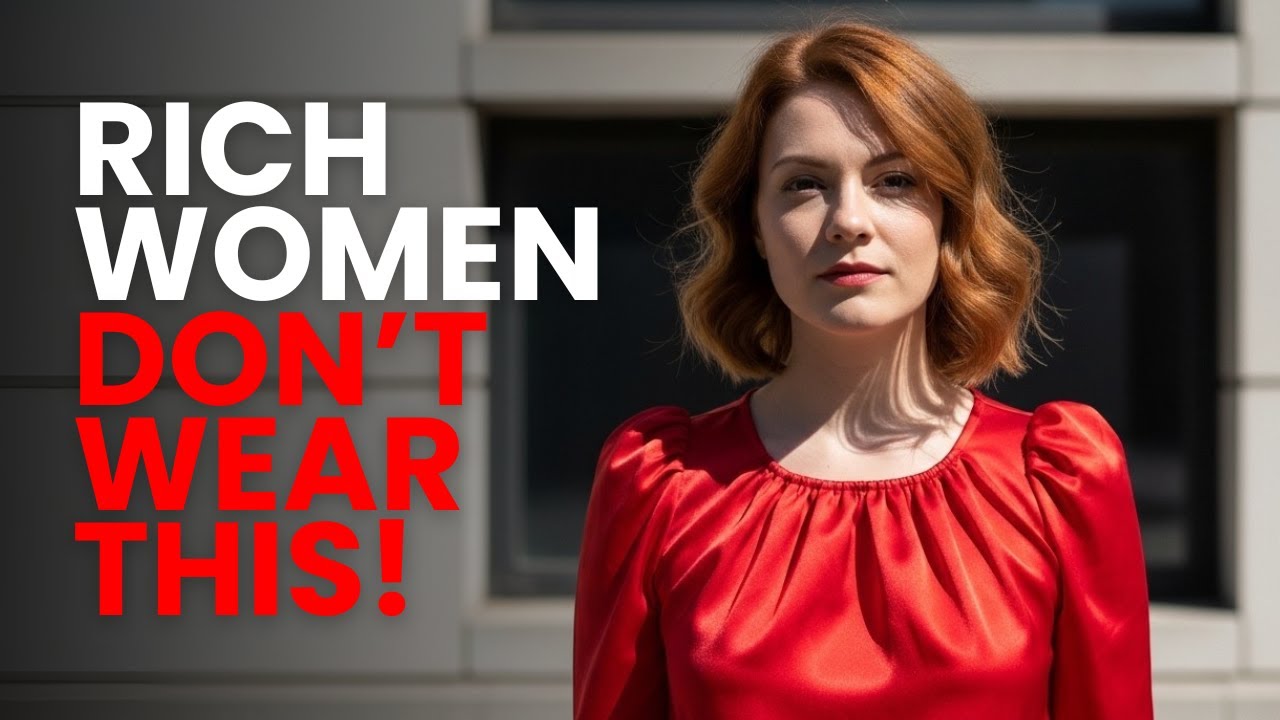 9 Colors Rich Women NEVER Wear.
