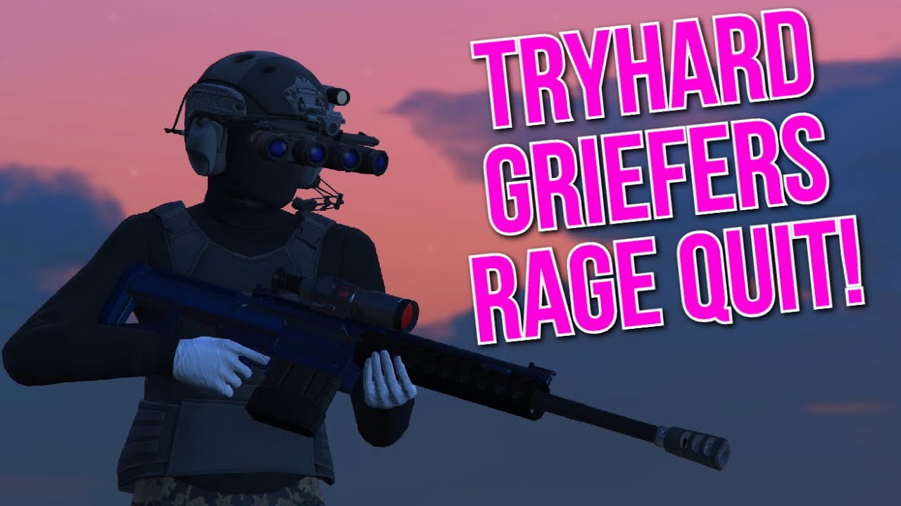 Making These Tryhard Griefers Rage Quit!