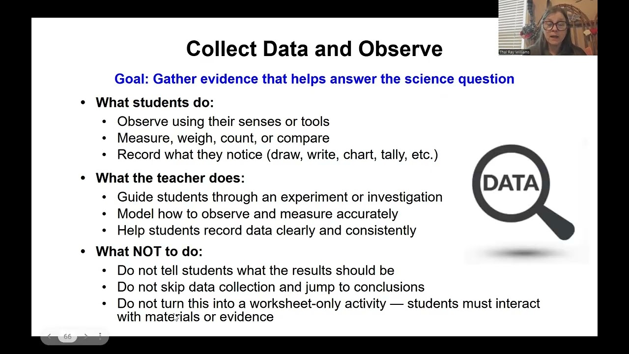 Week 9: Part 6- Inquiry Based Science for Students with CSN: Inquiry Based Science Framework