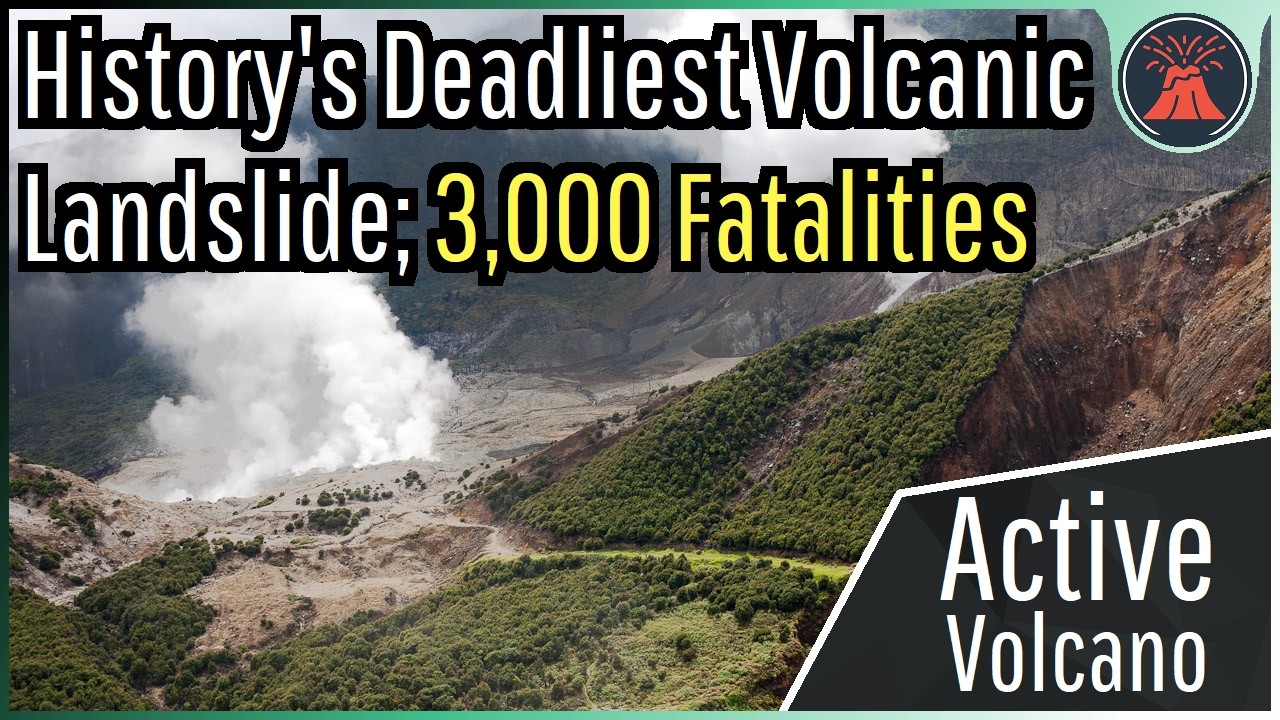 History's Deadliest Volcanic Eruption Landslide; 3,000 Fatalities