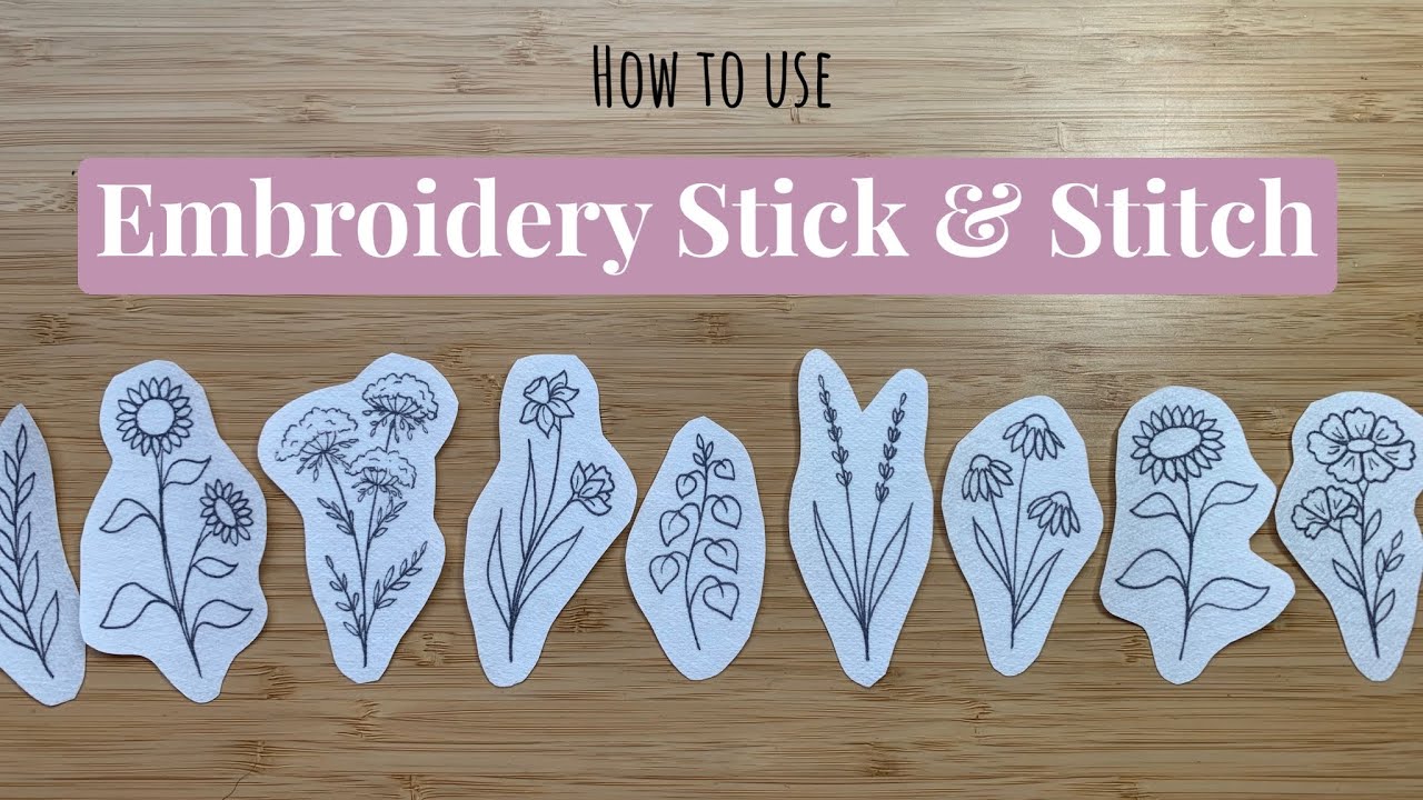 Вышивка Stick & Stitch — как пользоваться