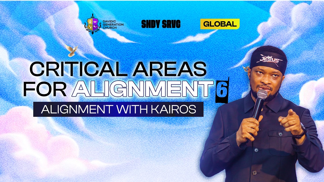KAIROS || CRITICAL AREAS FOR ALIGNMENT PT 6 || REST PT 10 || PST. LAWRENCE OYOR || 8TH MAR. 2026.