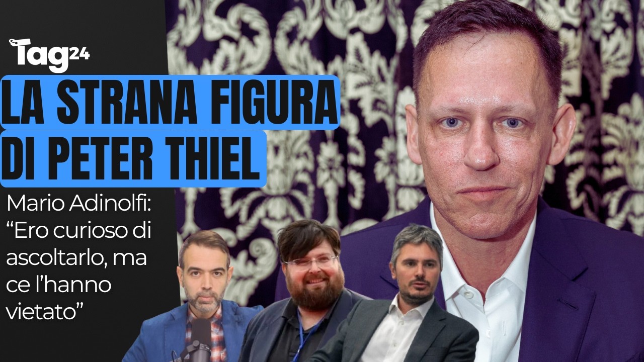 Peter Thiel, &egrave; lui il vero anticristo? Mario Adinolfi: 