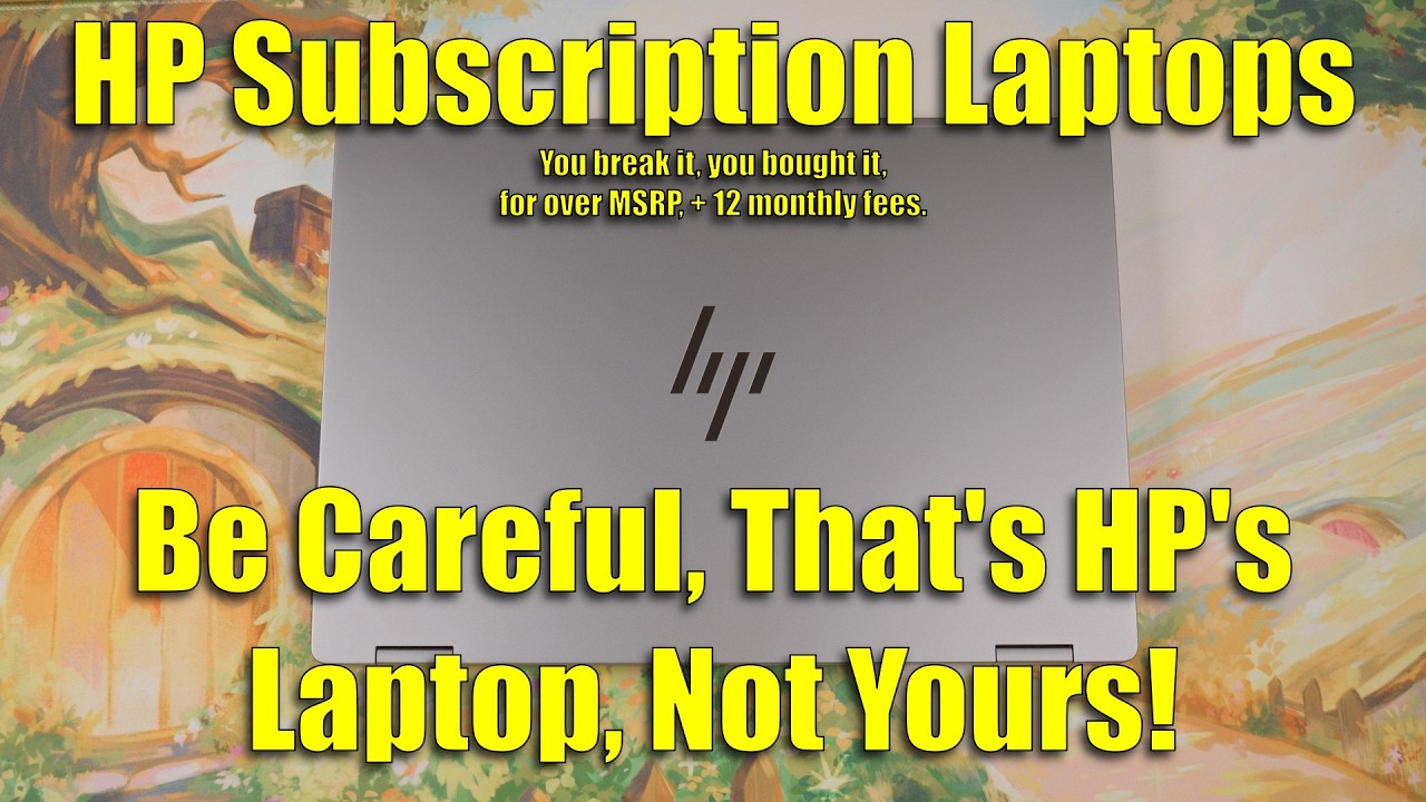 Ноутбуки HP по подписке — стоят ли они своих денег?