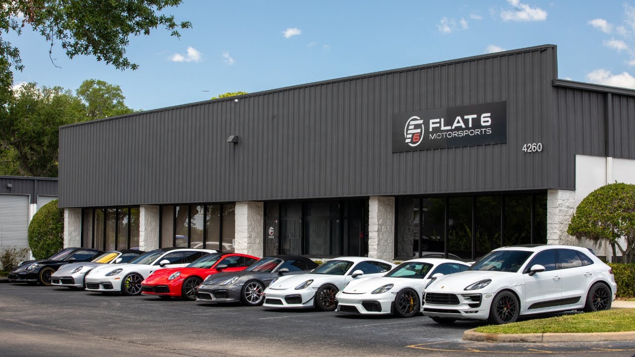 Flat 6 Motorsports - Your One-Stop-Shop for Porsche Performance