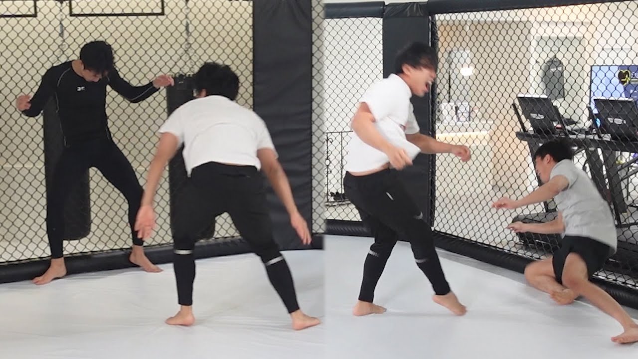 金網の中で相撲トーナメントしたらまさかの人が優勝した