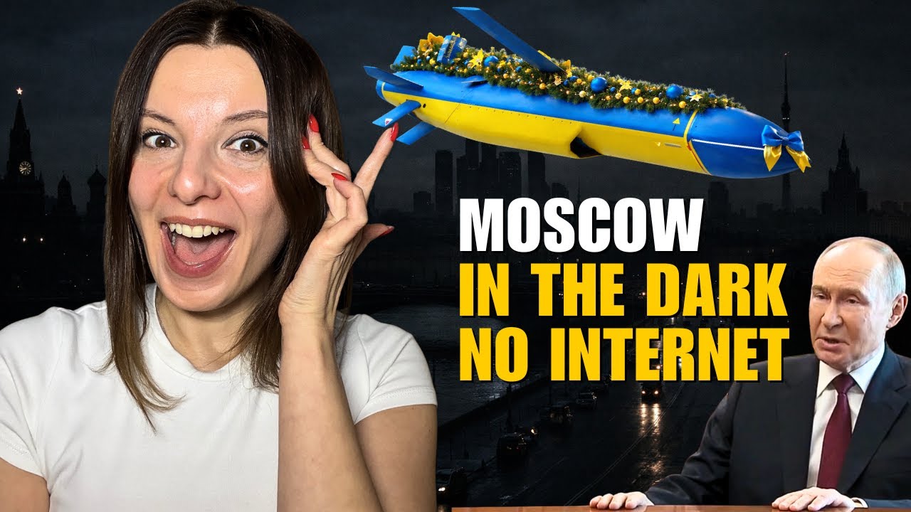 NEW YEAR IN MOSCOW: NO ELECTRICITY AND NO INTERNET Vlog 1275: War in Ukraine