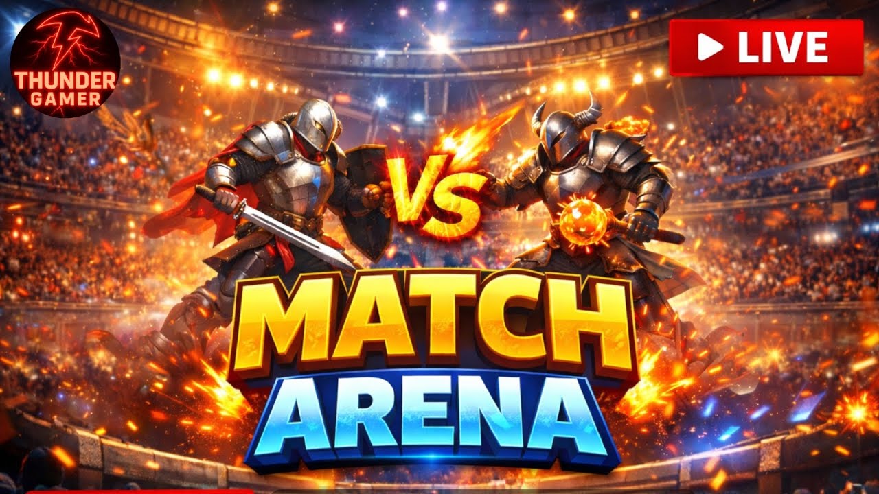 💥Mech Arena🔴 Live Stream | Nonstop Action & Kills⚔️🎮 Hindi👍#game by THUNDERGAMER