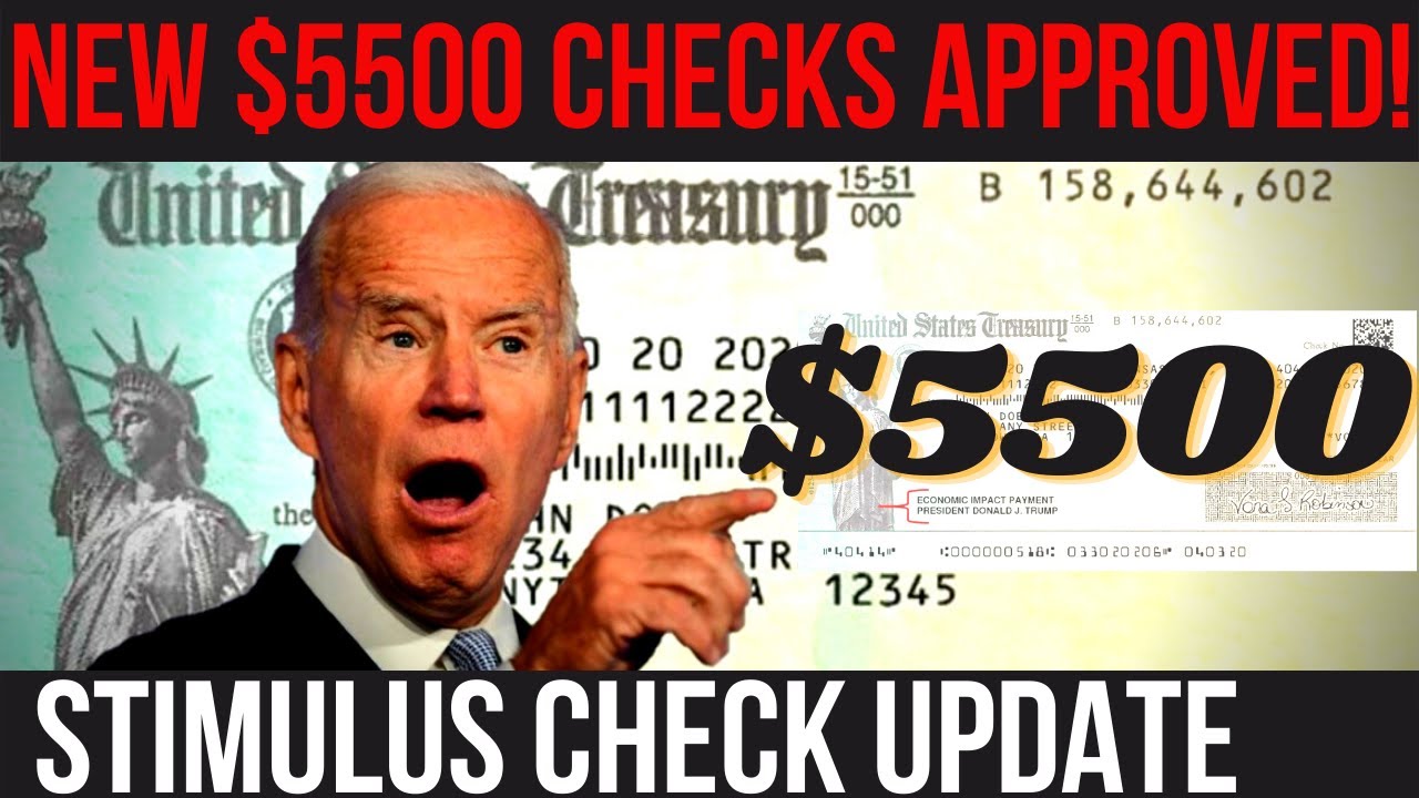 $5,500 CHECKS JUST APPROVED! 4th Stimulus Package + IRS Owes Interest On Late Refunds + Inflation