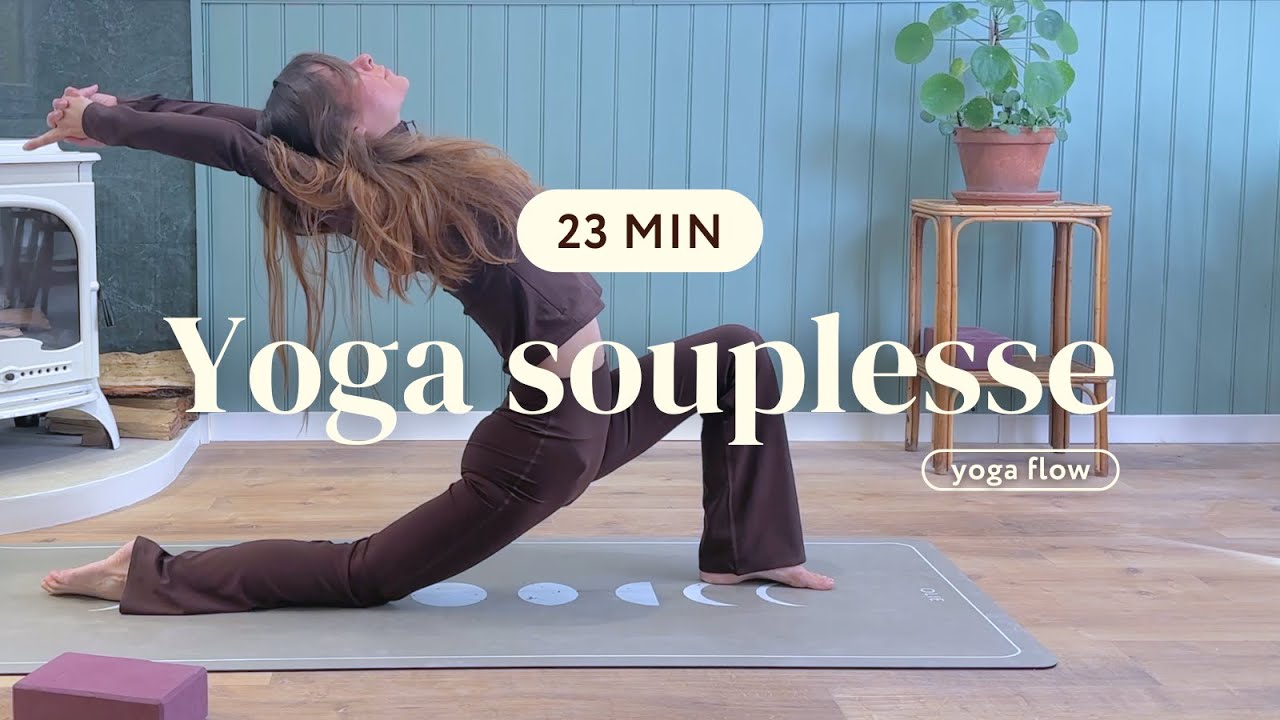 Yoga flow pour s’assouplir | Routine souplesse du corps entier (23 min)