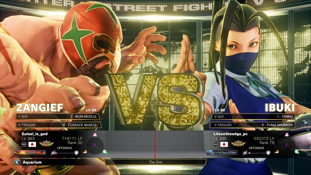 SFV Champion Edition🔥 ASASE (Zangief) Vs Lifeontheedge (Ibuki) 🔥 Online Match's 02-25-2023