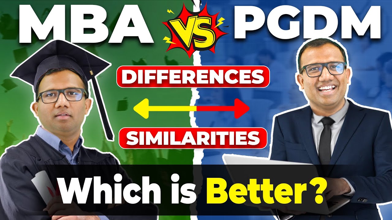 📌MBA vs PGDM | Difference & Similarities | Which is better in 2024? #mba #pgdm #mbacolleges #viral