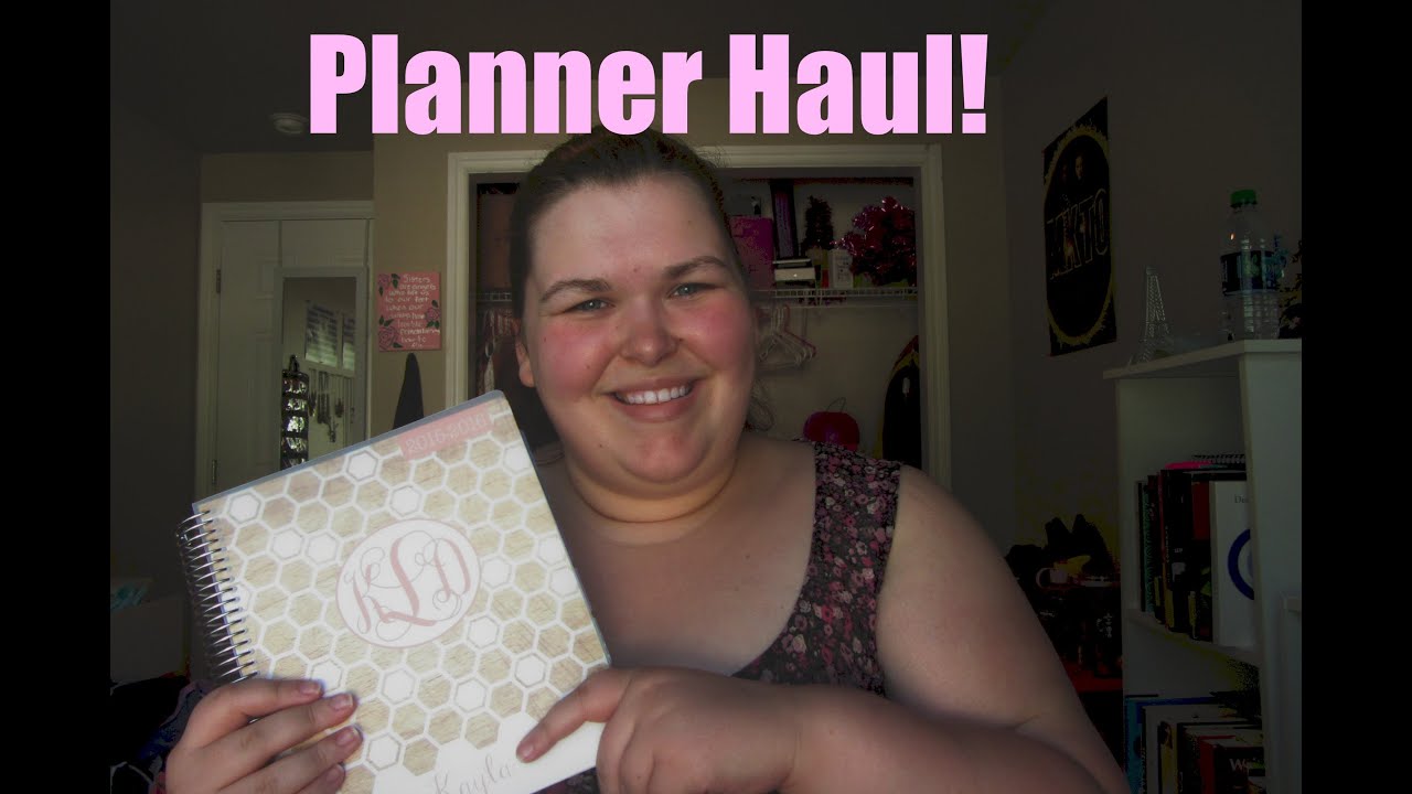 Planner Haul! - Plum Paper Designs, ScribblePrintsCo, PlannerKate1