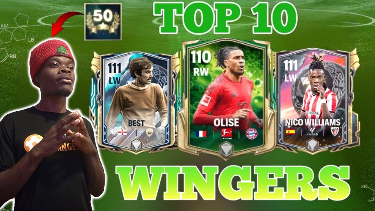Top 10 Wingers (LW/RW) for H2H after Grassroot Greats UPDATE  || FC  I Top 50 h2h player - FC MOBILE
