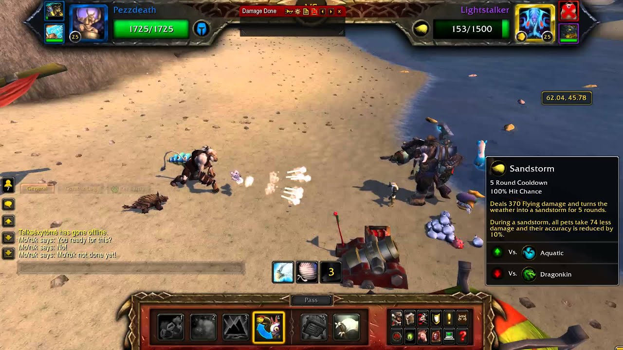 power lvl your battle pet #5 lvl 23 to 25
