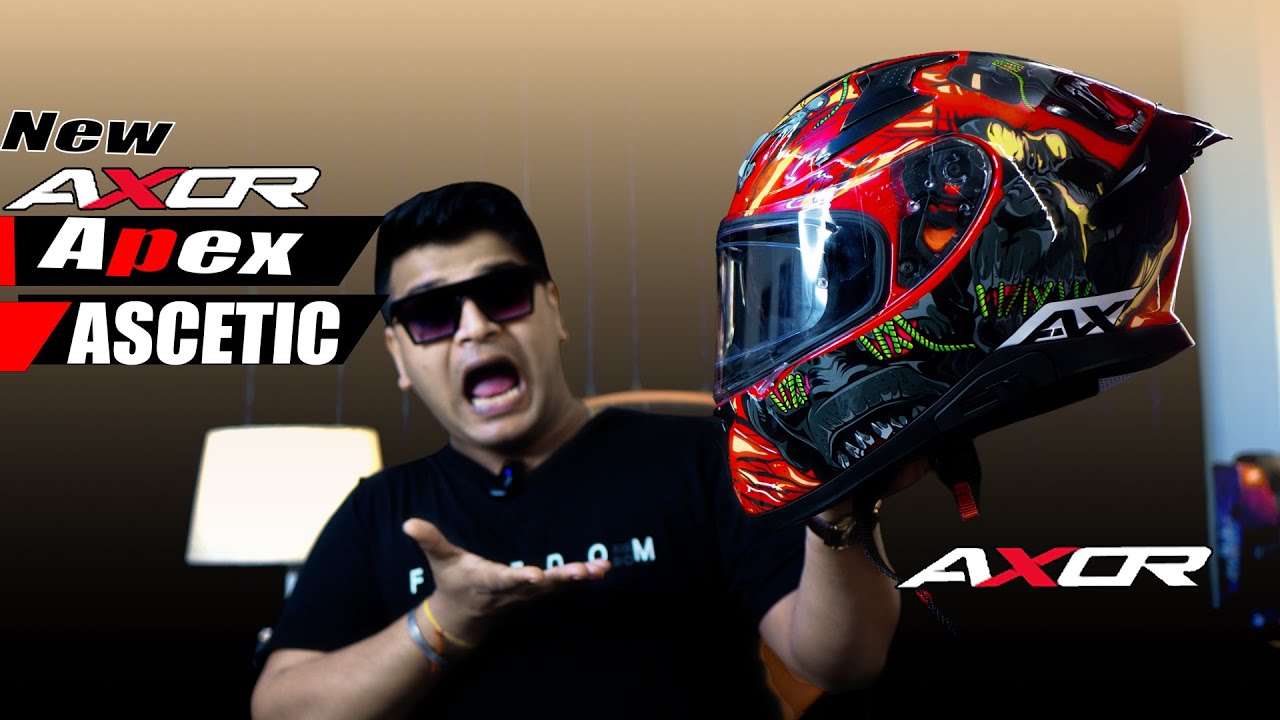 Wait is Over😍 New Axor Apex Ascetic Helmet | What is New? Best Helmet in 5000? Axor Apex Unboxing