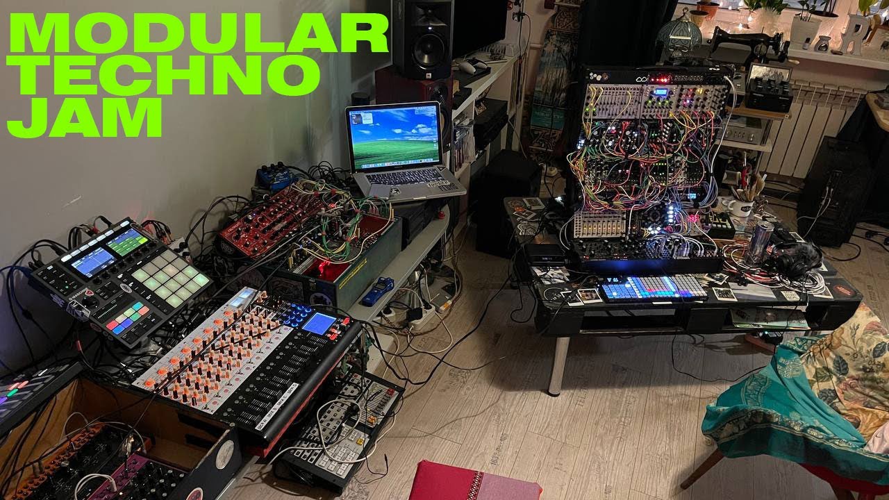 KOHHEKT & Rodion Poddubsky - Modular Techno Jam (Eurorack, Maschine Plus)