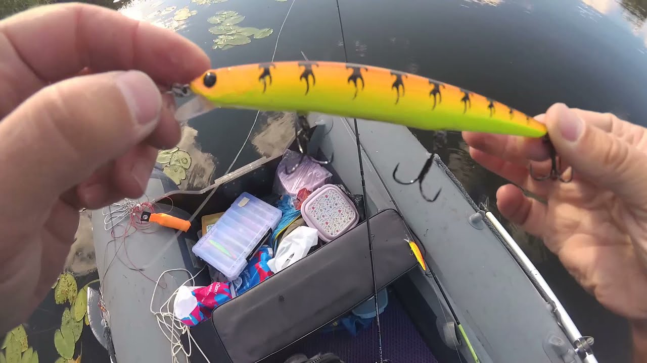 Воблер Fishycat Junglecat 140SP принес самых крупных чучек) Deps Balisong Minnow 130 самых мелких)