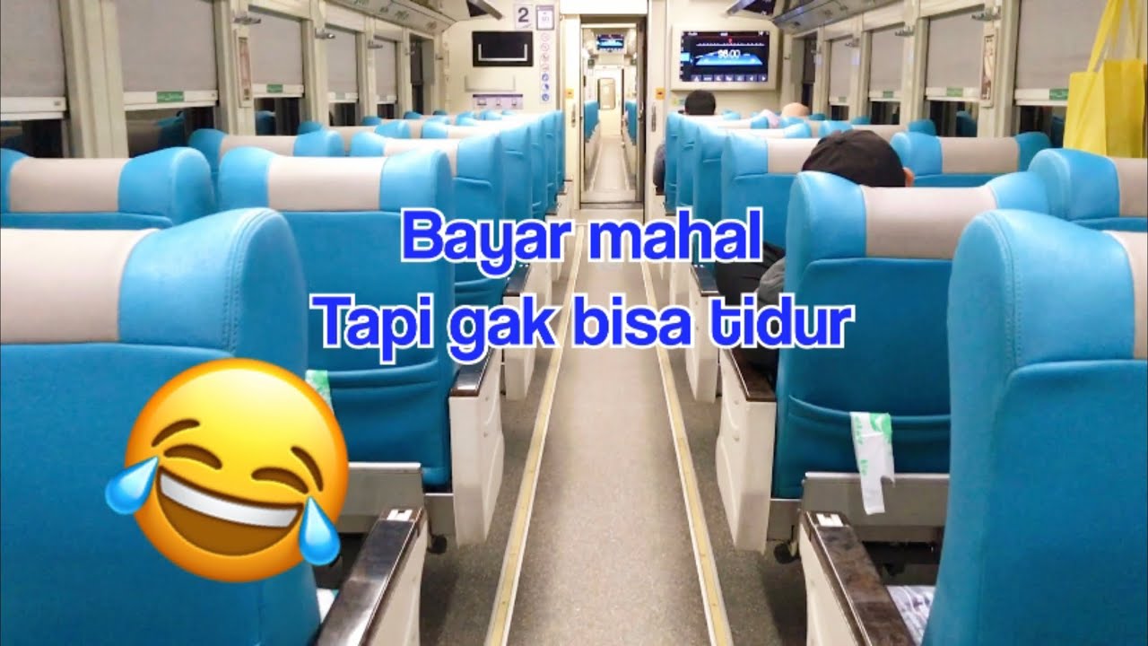 gak bisa tidur meskipun eksekutif - KA MUTIARA SELATAN BANDUNG - JOGYA