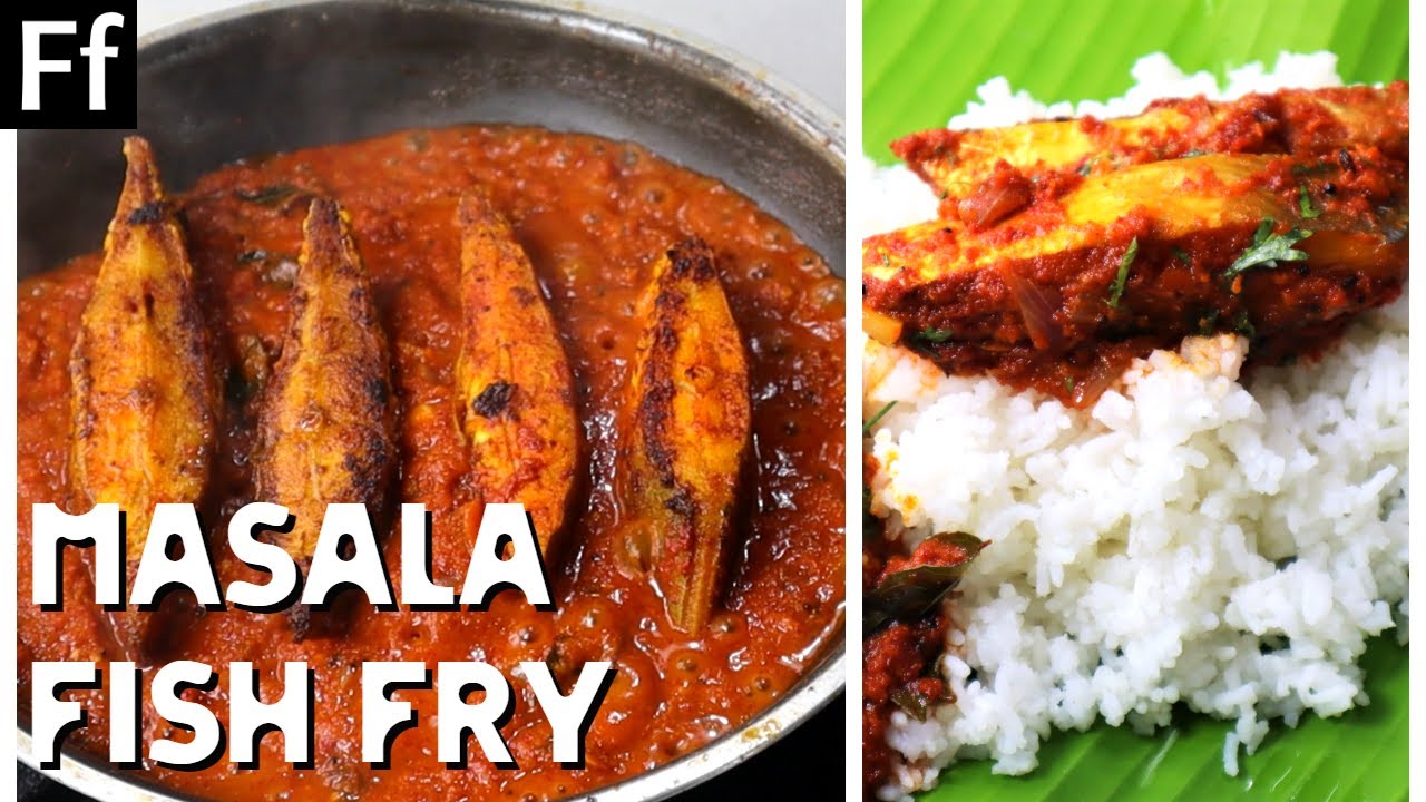 Spicy Pomfret fish fry recipe | Indian Coastal food recipe | Pomfret Masala Fry