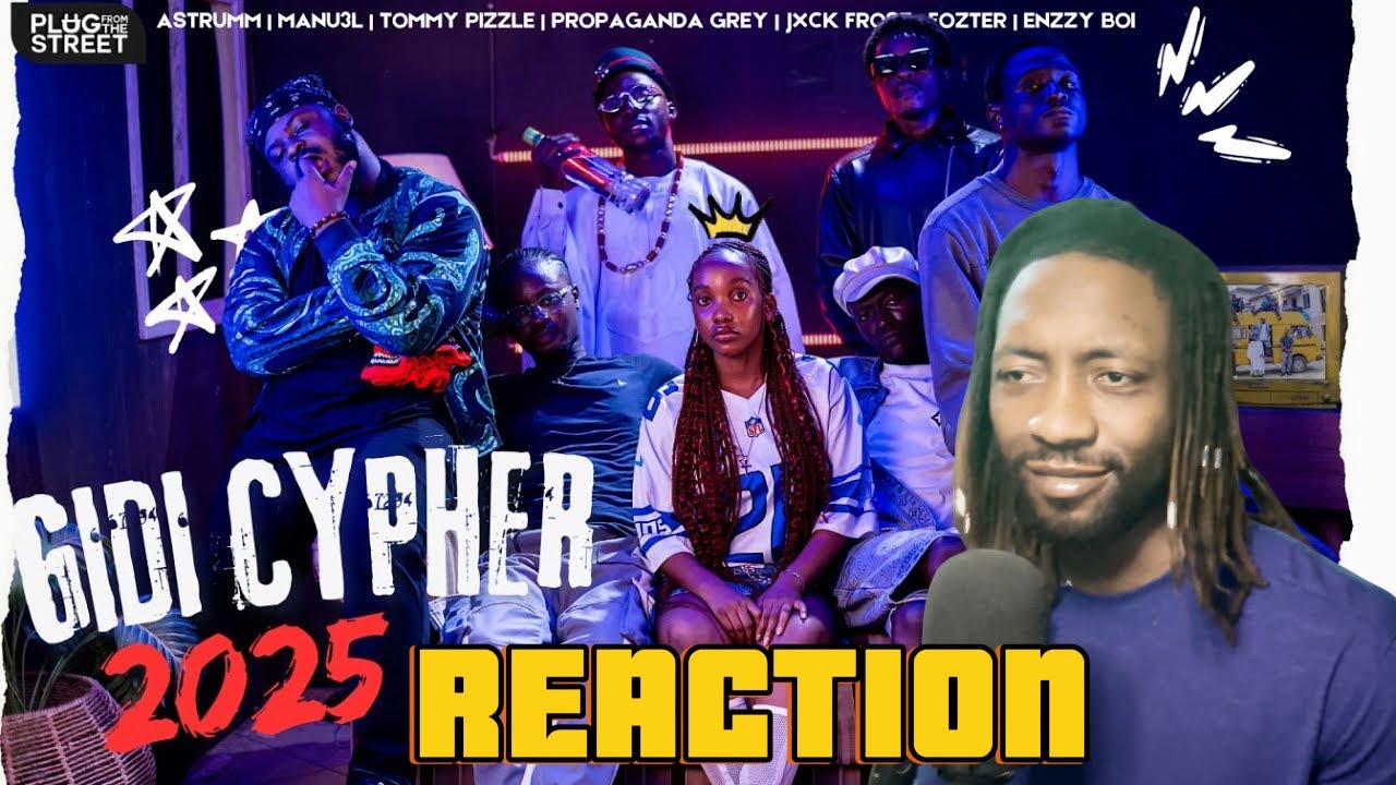 Explosive Lagos Rap Session: PFTS GIDI Cypher 2025 | UNIQUE REACTION
