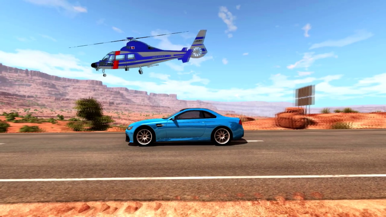 BeamNG.Drive Car Pursuit Short Movie (Police Chase)