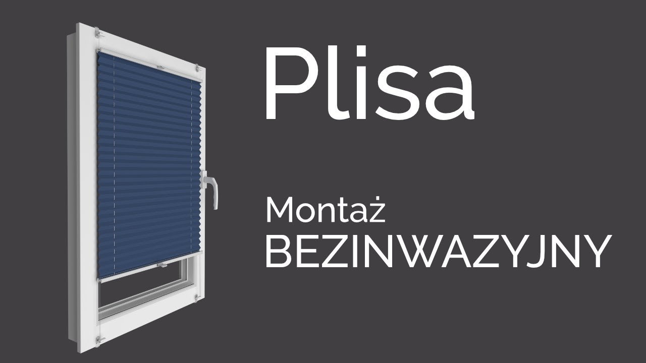 Estika Plisa montaż bezinwazyjny - instrukcja montażu