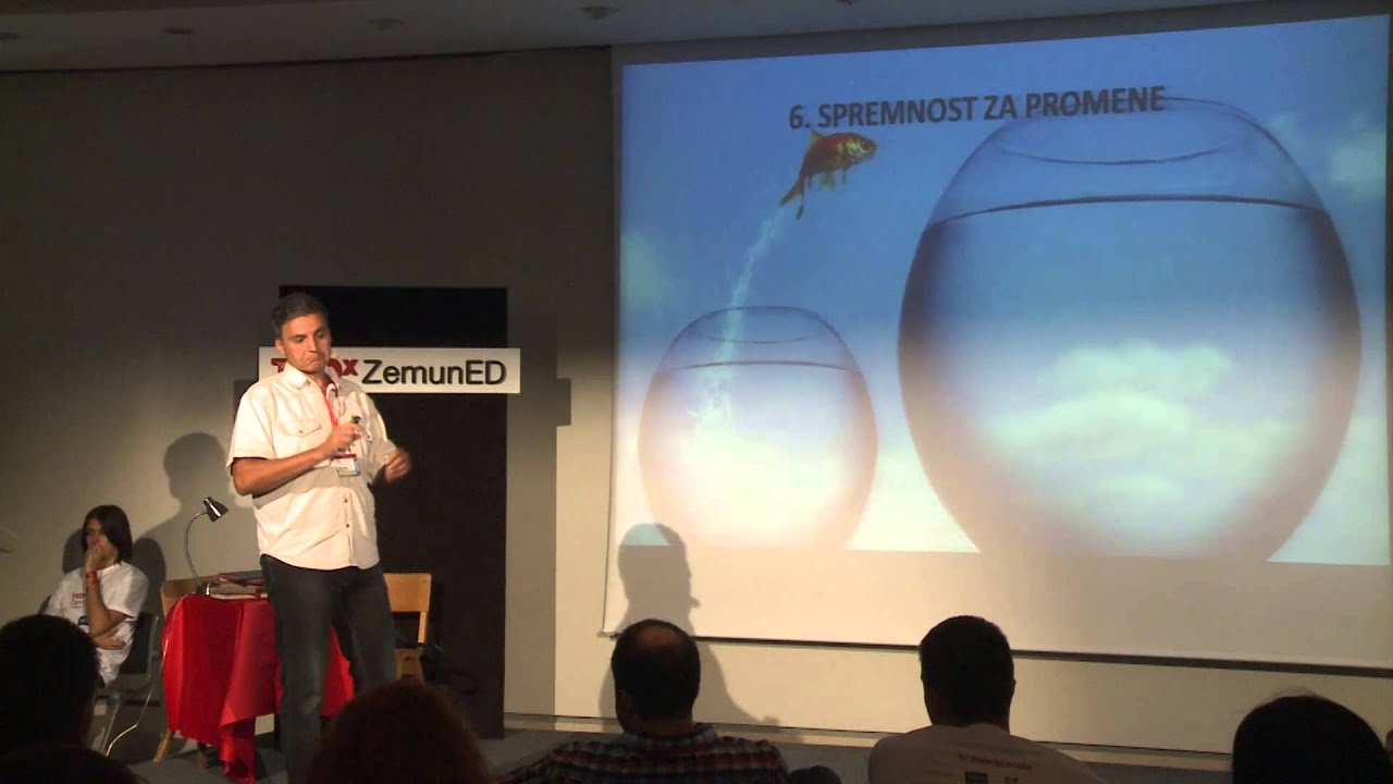 Od straha do uspeha | Saša Ljuboja | TEDxZemunED