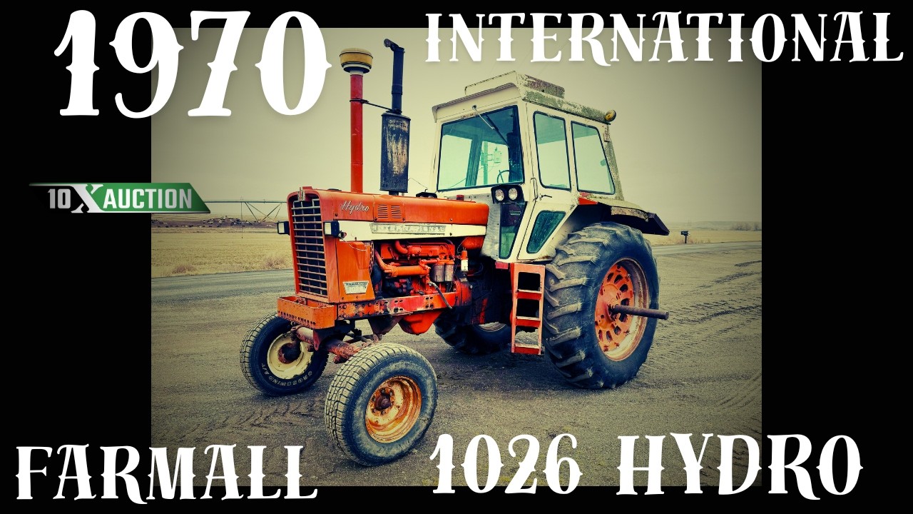INTERNATIONAL FARMALL 1026 HYDRO (1970) 10X AUCTION (AuctionTime/TractorHouse)