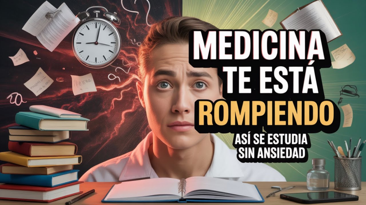 🧠C&Oacute;MO ESTUDIAR MEDICINA💊 sin ansiedad ni estr&eacute;s constante