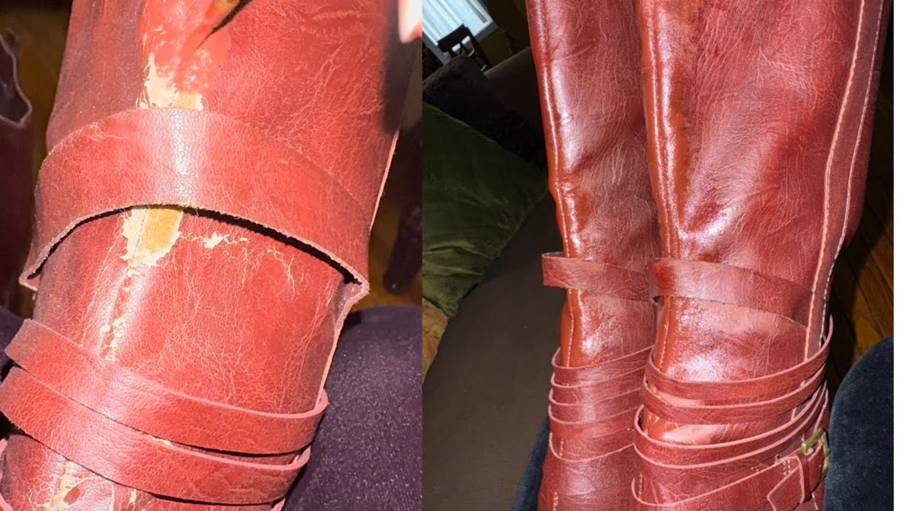 Quick & Easy Repair On Faux Leather Boots