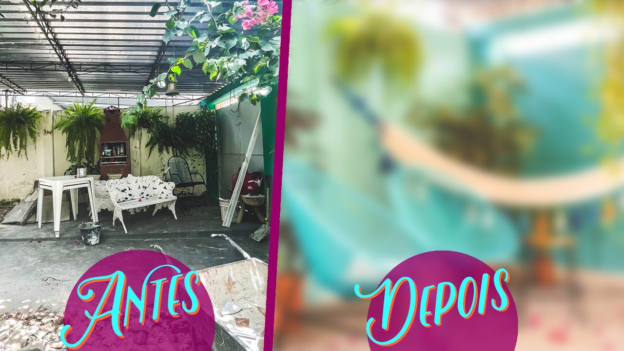 Transformei o quintal da minha mãe - Virou o jardim dos sonhos dela