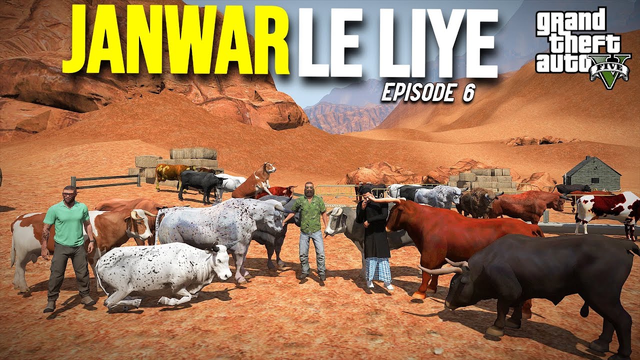 JANWAR KHAREED LIYE! | BAKRA EID 2023 EPISODE 6 | GTA 5 STORIES