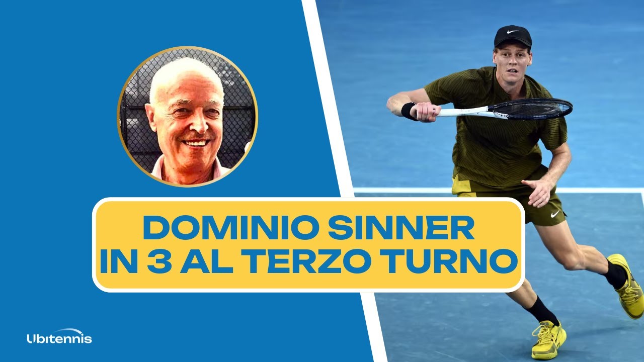 Sinner, Musetti e Darderi al 3° turno, ma l’eroe è Wawrinka
