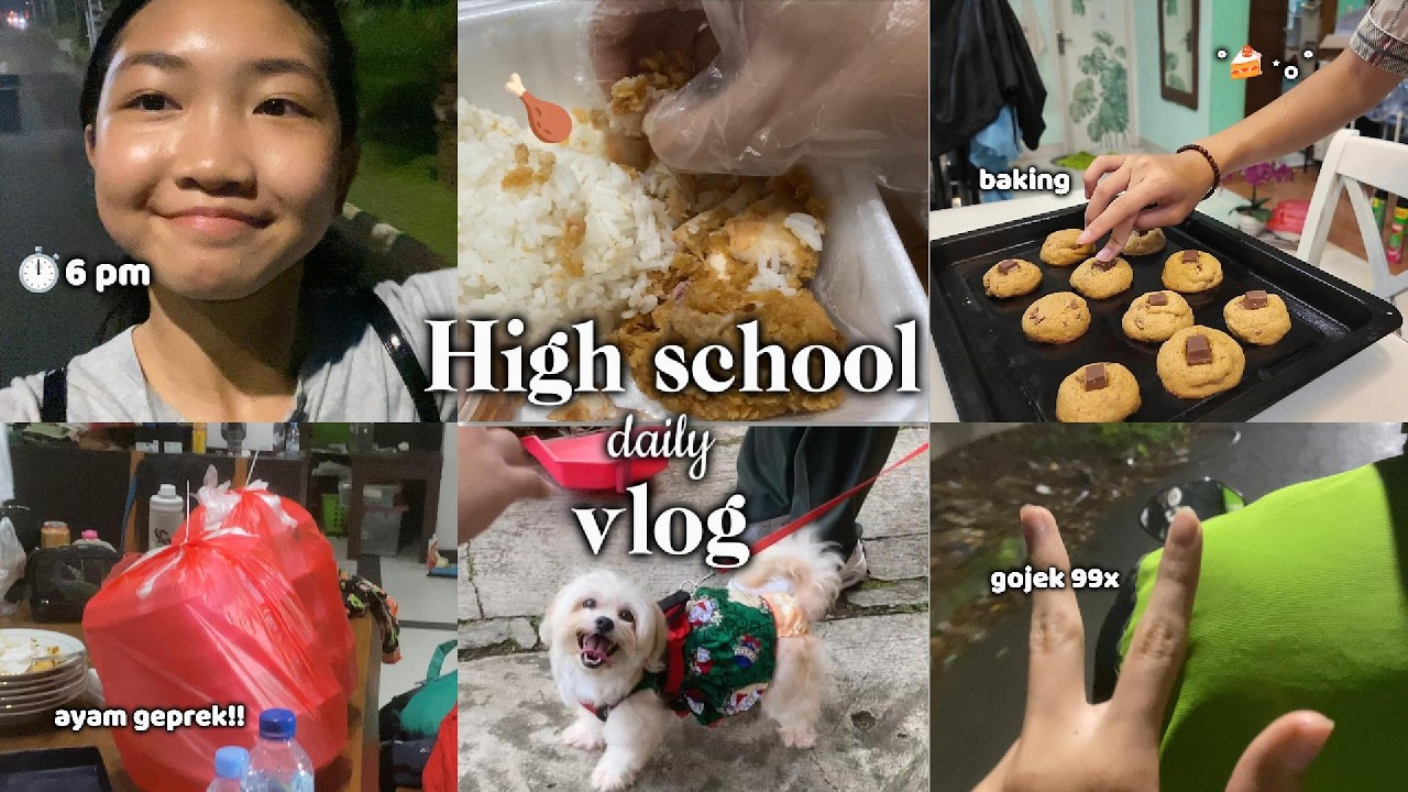 📓High school vlog🎞️ || school event, group project, hangout