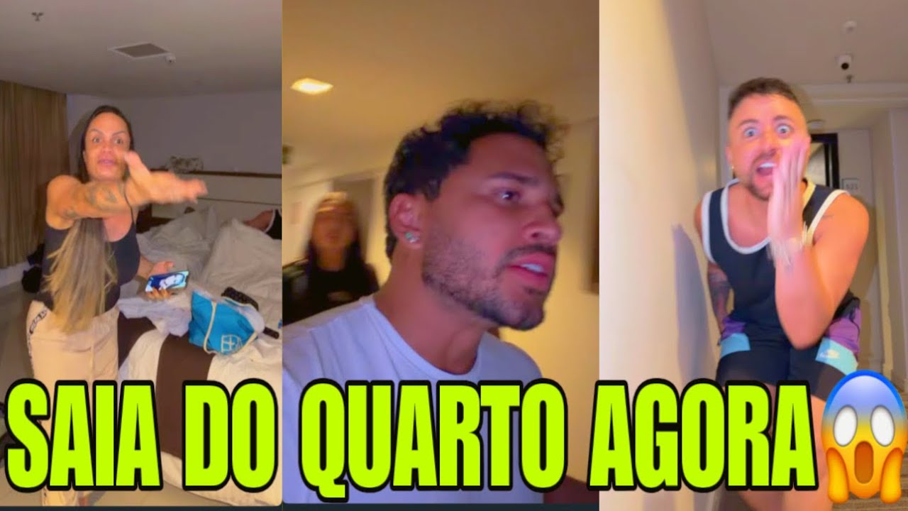 LUCAS GUIMARÃES FOI EXPULSO DO QUARTO QUANDO A VISITA SURPRESA CHEGOU 😱 QUEM É ELE? 😱😱