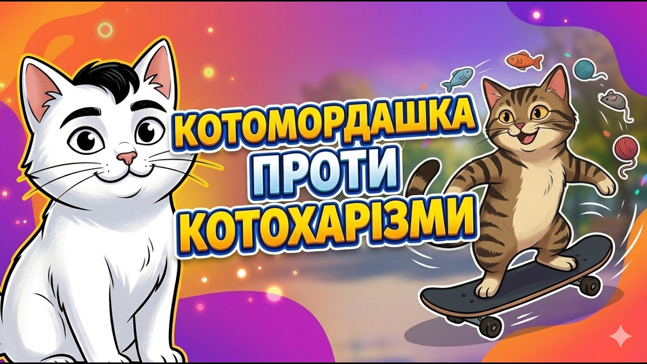 КотоМордашка 😼 проти КотоХарізми 😺🐾