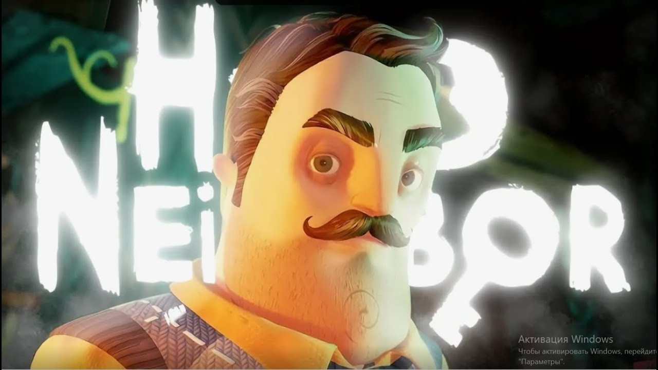 Бегаем от ворона///\Hello neighbor 2 ALPHA 1.5