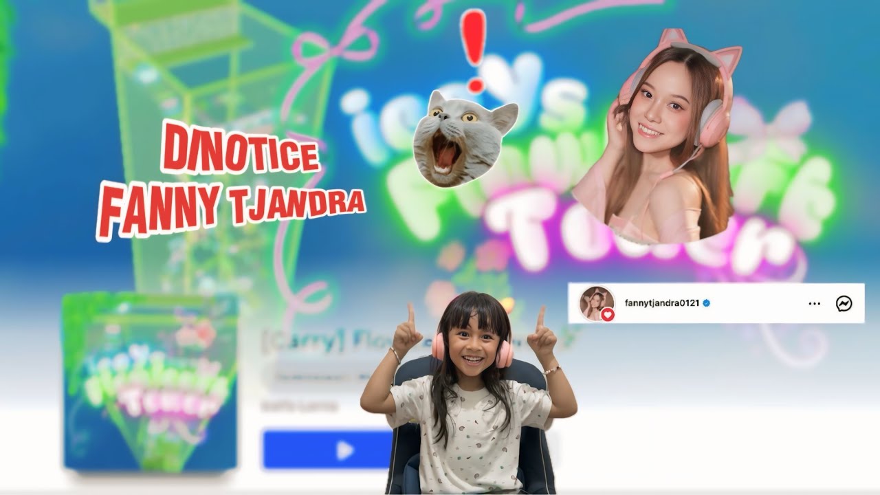 ROBLOX KHAZANA DI NOTICE FANNY TJANDRA OMGGGG?!!?!?? HAPPY BANGETTTT